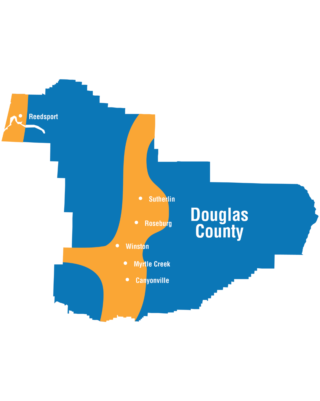 douglas county service area map