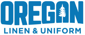 Blue Oregon Linen & Uniform Logo