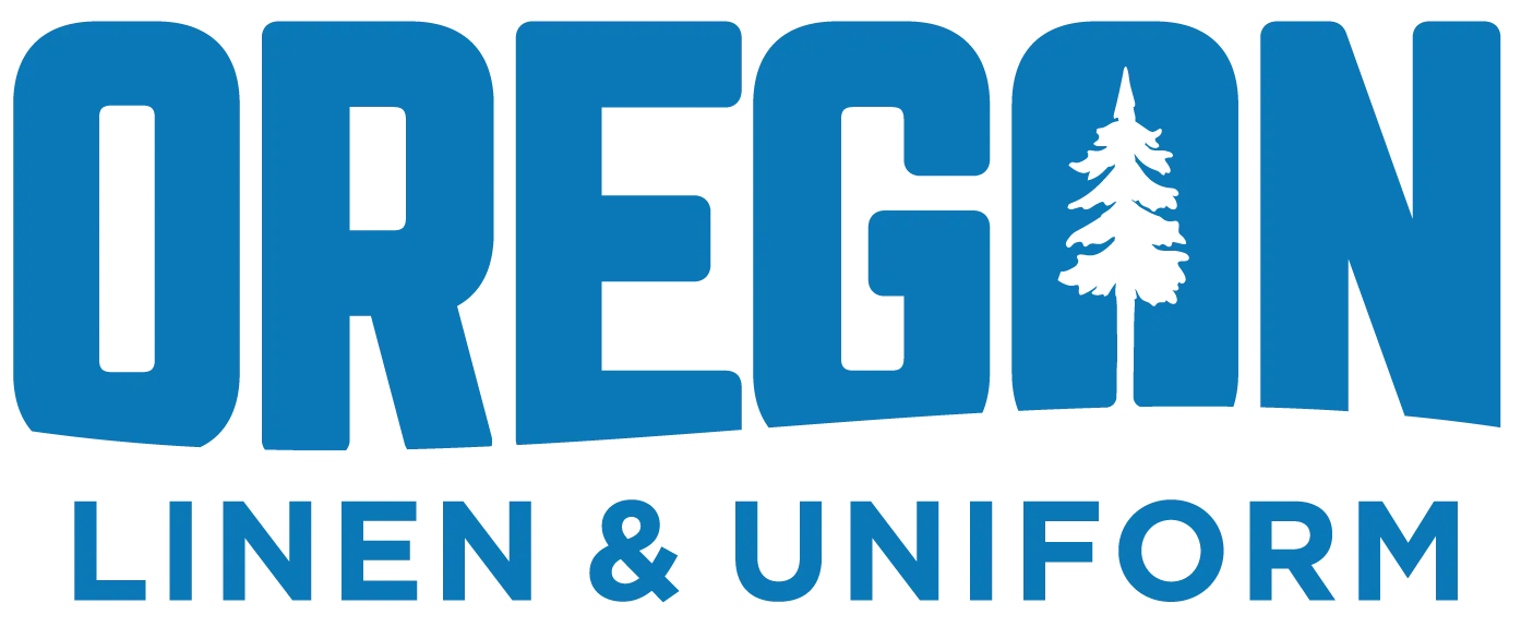 Blue Oregon Linen & Uniform Logo